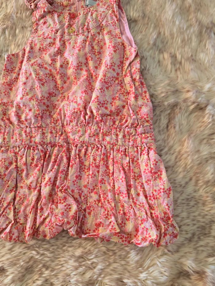 Robe fleuri rose obaïbi 18 mois - photo numéro 5