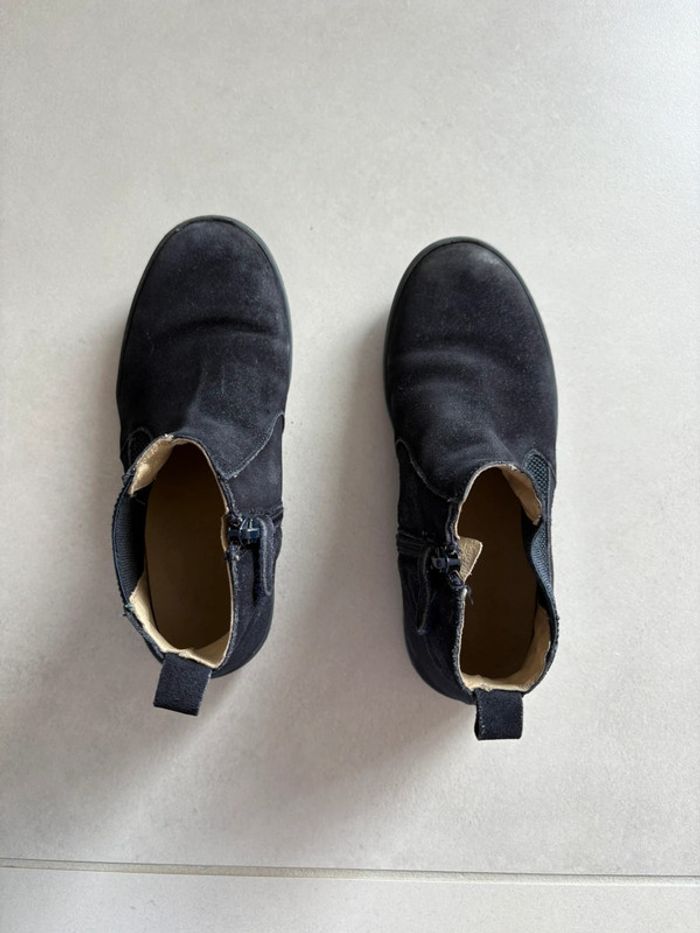 Bottines garcon - Jacadi en cuir - taille 33 - photo numéro 4
