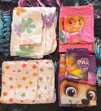 Lot housses de couettes + Taies d'oreillers
