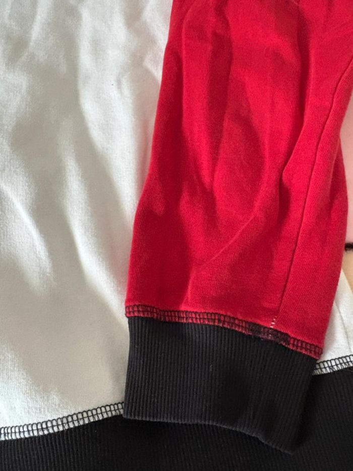 Pull rouge et blanc - photo numéro 4