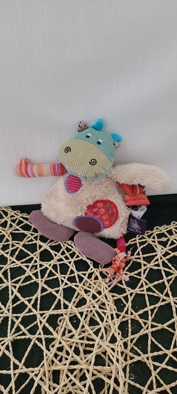 Doudou vache 17 cm moulin roty