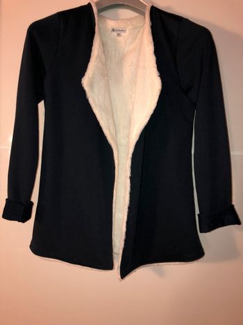 Veste blazer intérieur doux
