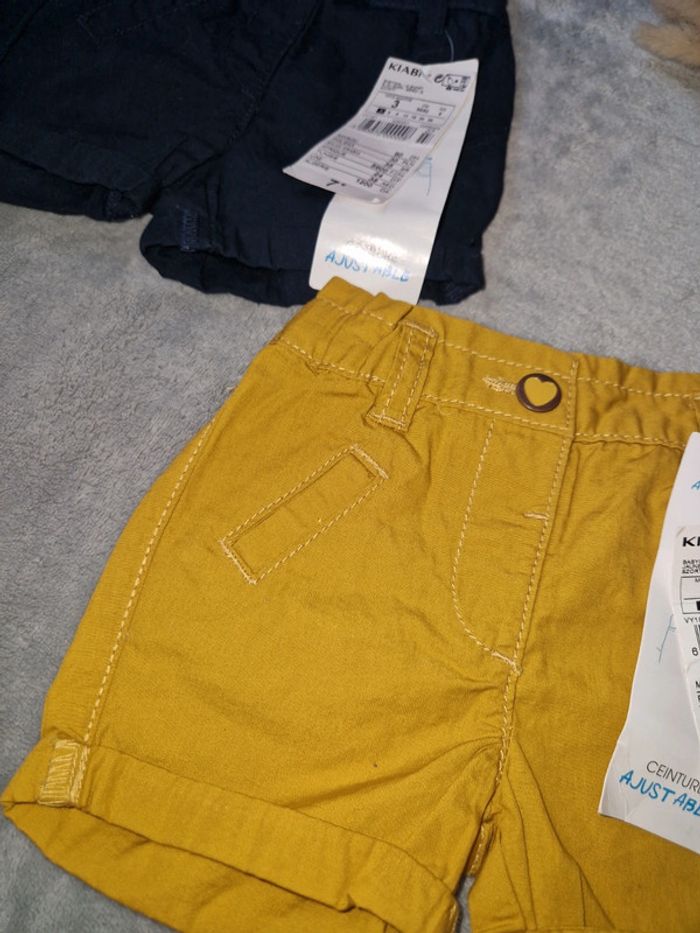Lot 2 short kiabi 3mois - photo numéro 6