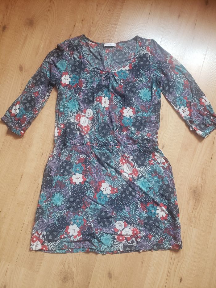 Robe/Tunique fleurie Cache-Cache t.40 - photo numéro 2