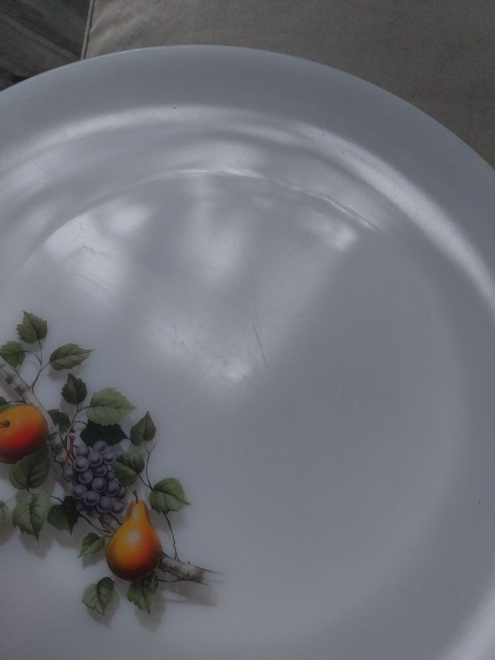 Plat rond vintage Arcopal - photo numéro 3