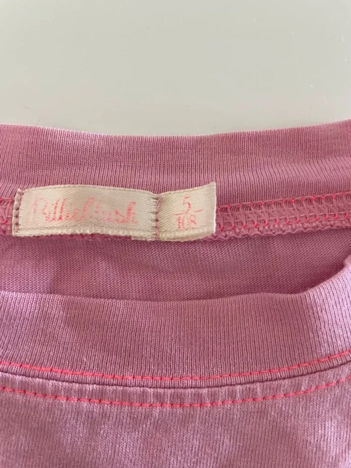 T-shirt rose dés billieblush 5 ans - photo numéro 6