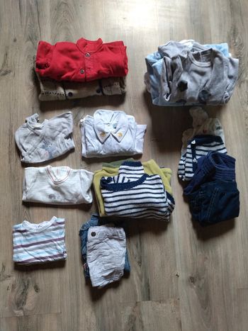 Lot vêtements garçon