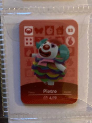 mini carte amiibo piètro