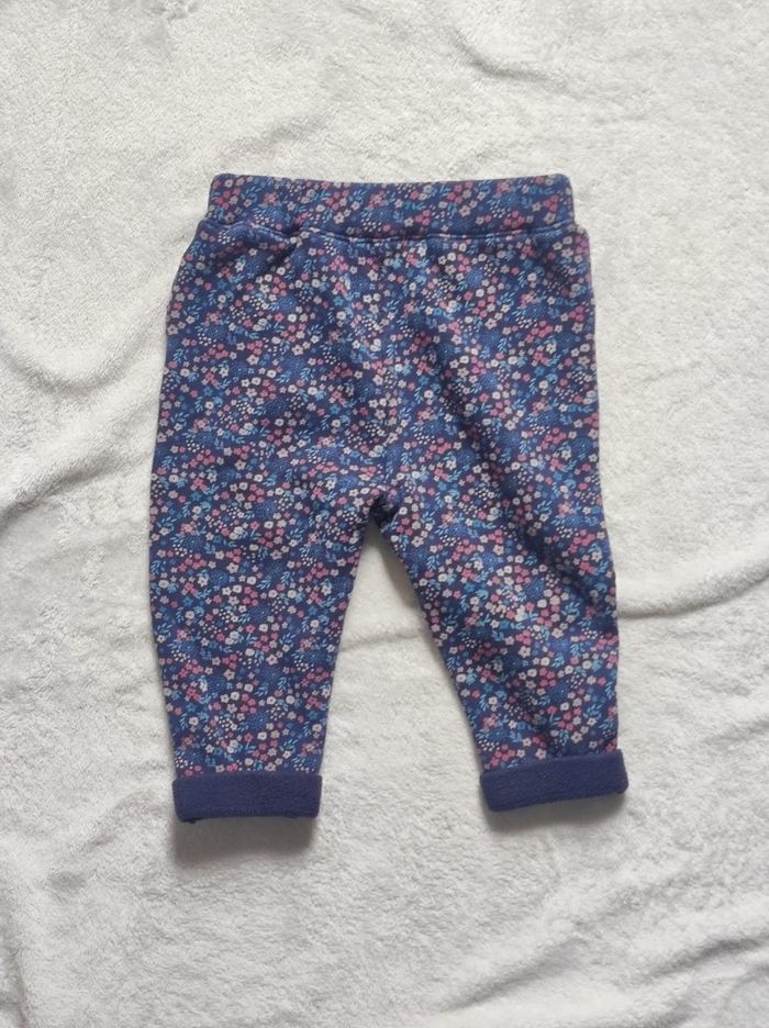 Pantalon imprimé fleurie 12mois - photo numéro 4