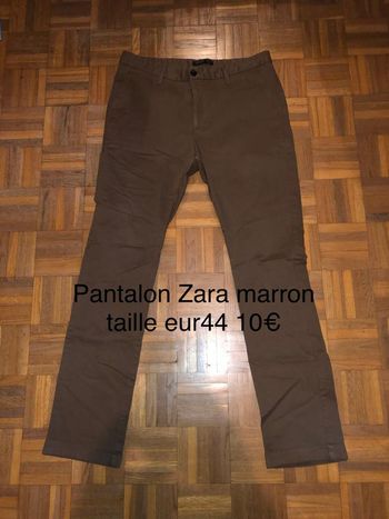 pantalon Zara marron
