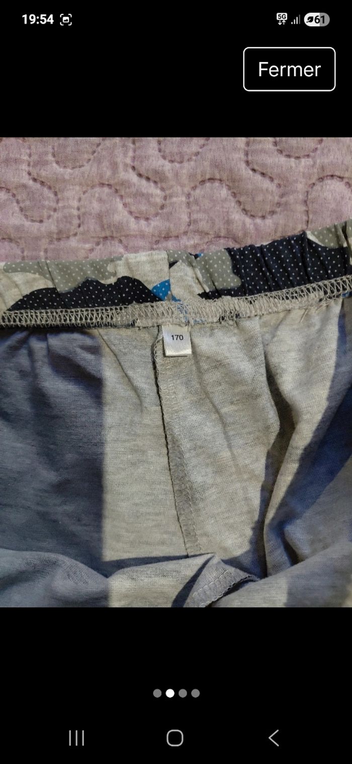 Pyjama garçon 170 cm - photo numéro 2