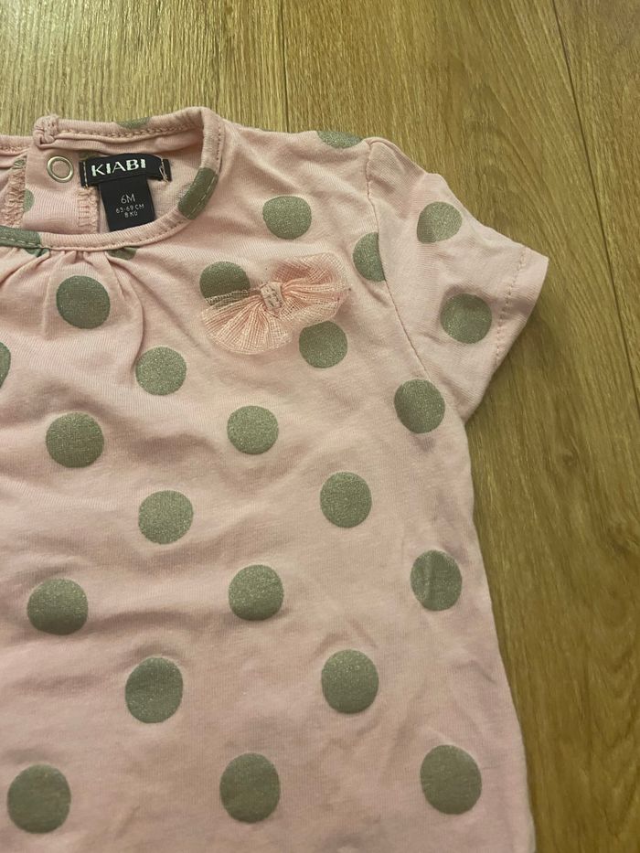 Lot de 4 t-shirt bébé fille 6M - photo numéro 10