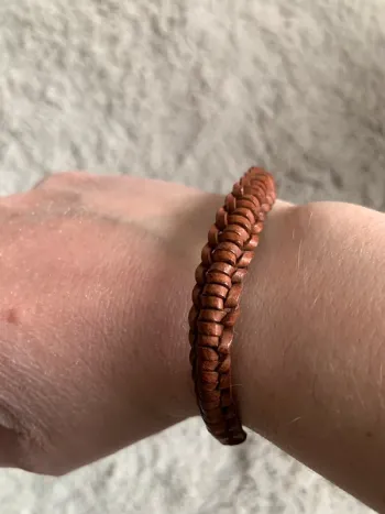Bracelet cuir marron