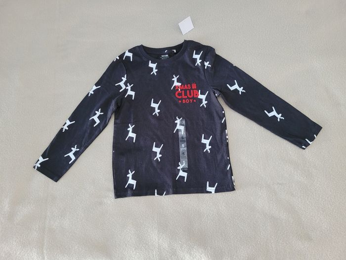 T-shirt kiabi de Noël 5 ans 113 cm - photo numéro 2