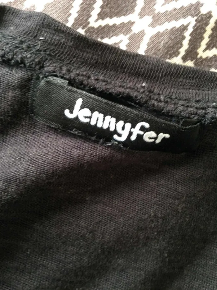 T-shirt col rond manches longues dentelle ajourée Jennyfer - photo numéro 6