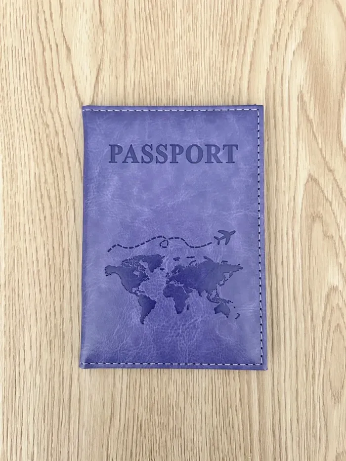 Protège Passeport Violet Neuf