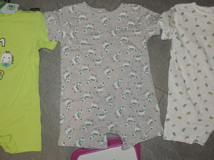 3 combinaisons tex taille 9 mois neuf - photo numéro 3