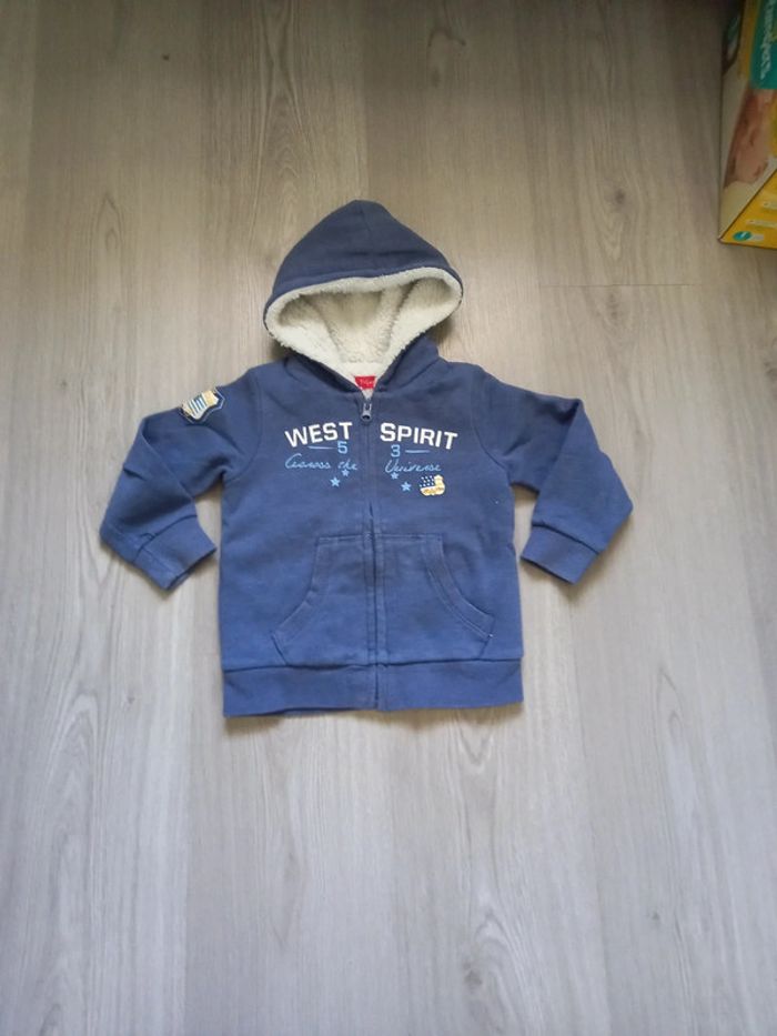 Gilet fourré polaire 3 ans