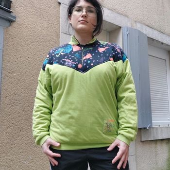 Pull de ski Vintage ultra epais L/XL