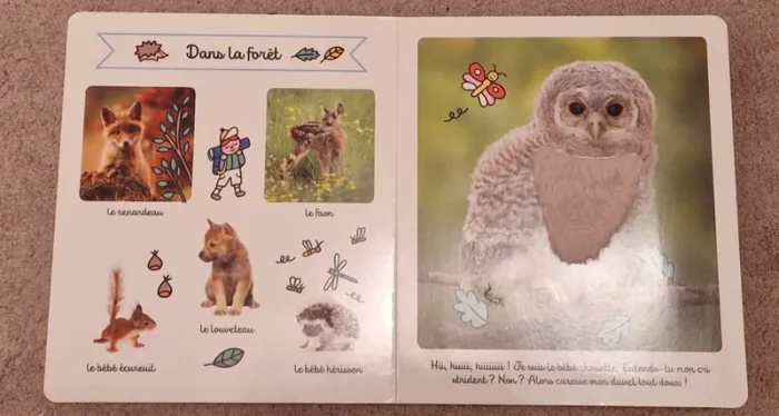 Livre sonore les bébés animaux - photo numéro 2