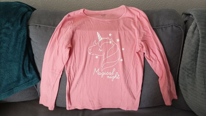 Lot 2 t-shirt manches longues fille