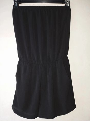 Combishort épaules dénudées noir