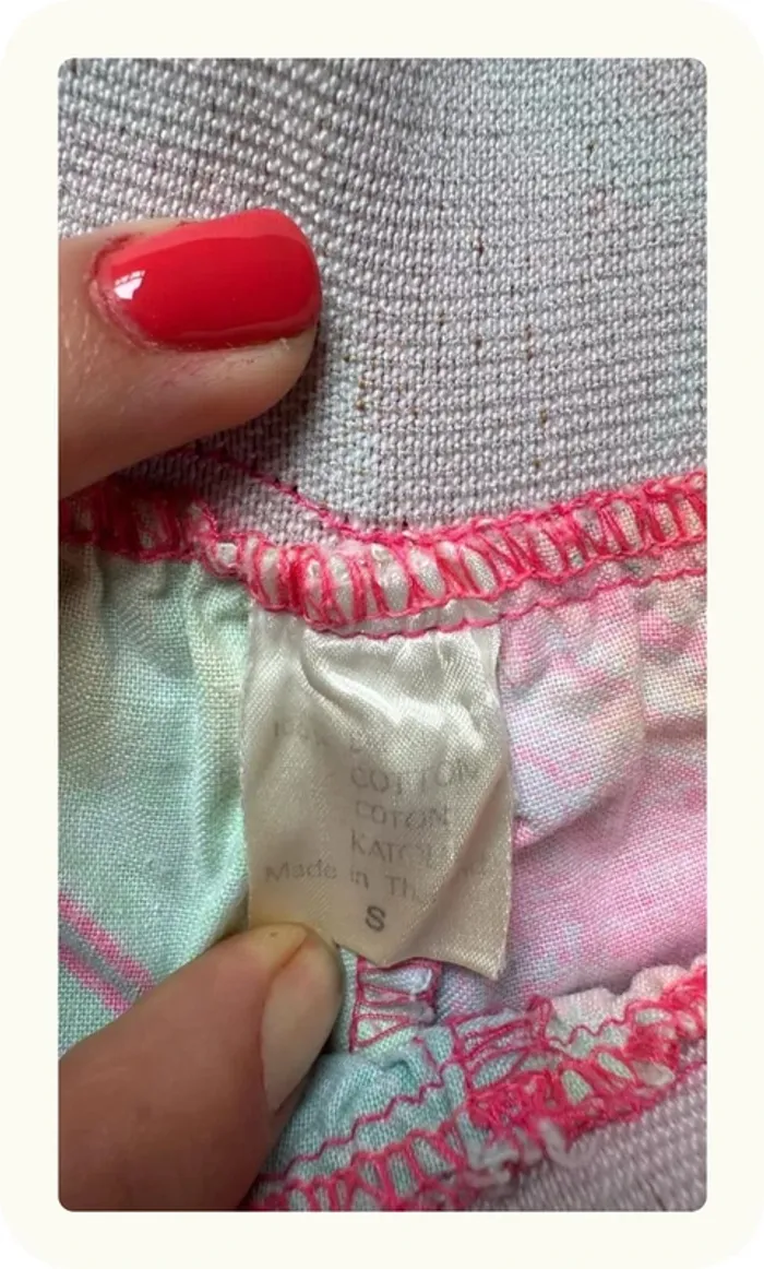 Short coton années 90 vintage Homme Taille S - photo numéro 3