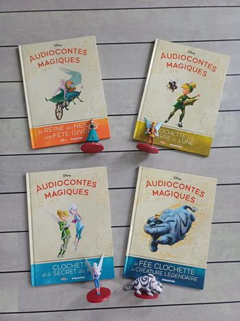 Lot de 4 audiocontes magique Disney 