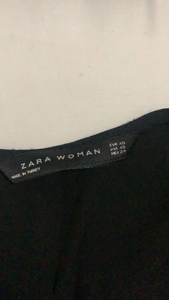 Blouse Zara noire - photo numéro 2