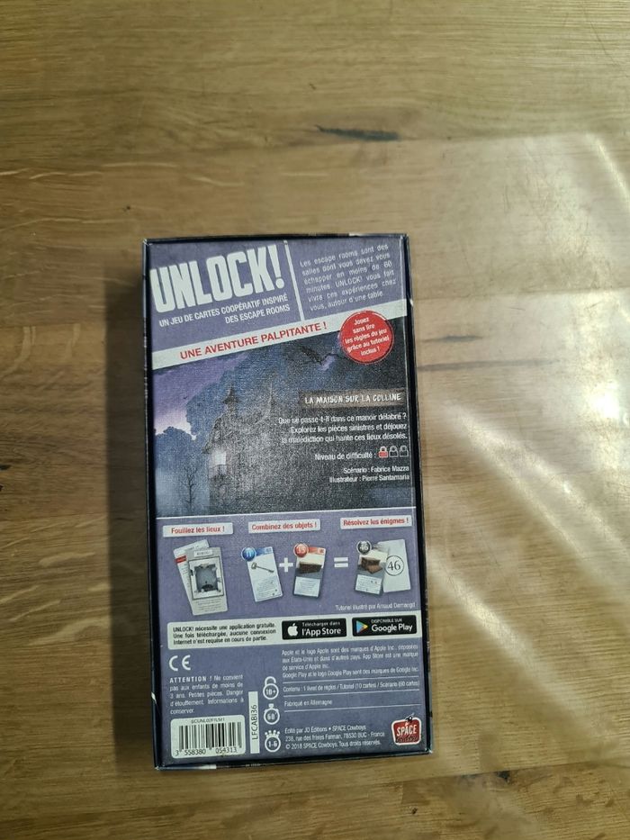 Jeu Unlock Maison Sur La Colline des éditions Space Cowboys, - photo numéro 3