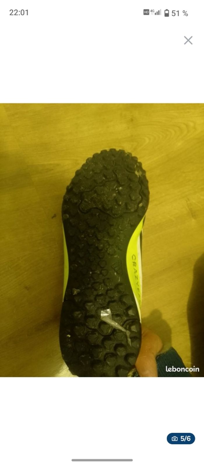 Chaussures de foot salle - photo numéro 2