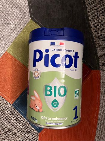 Boîte de lait Picot