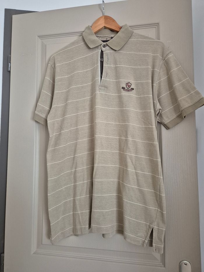Polo Ethnic Blue  homme Taille L