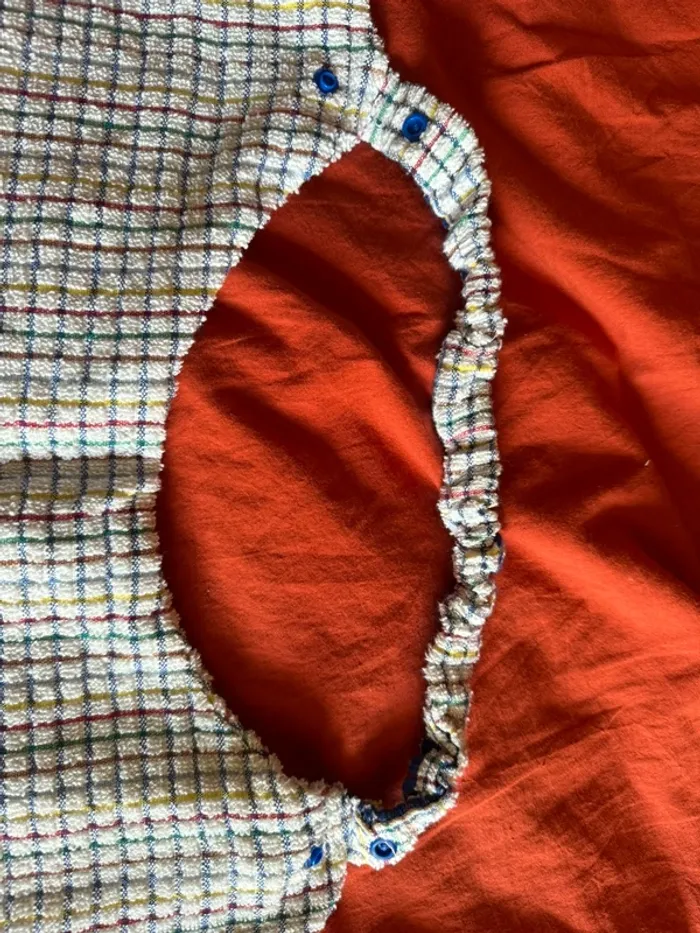 Bavoir serviette de table Super papy - photo numéro 4
