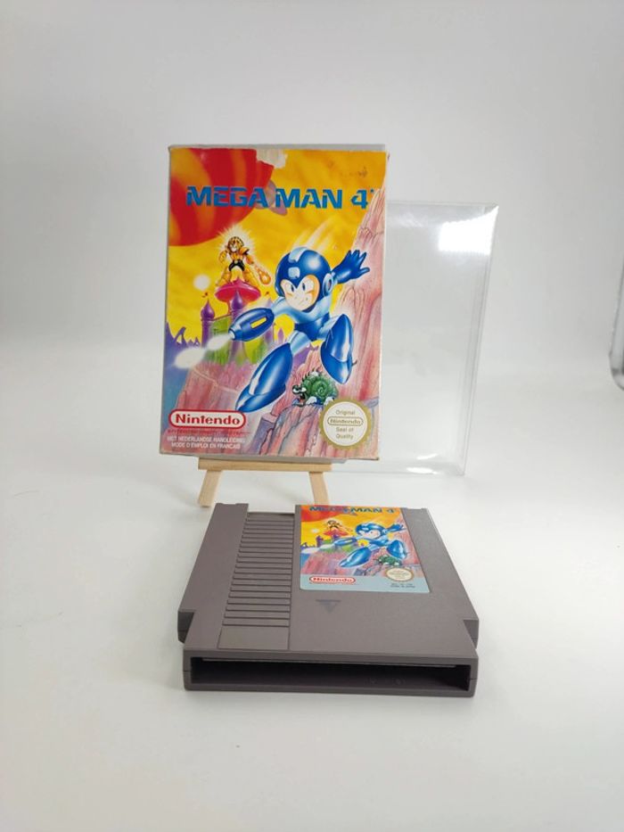 Jeu Nintendo nes Megaman 4 fah sans notice Mega Man