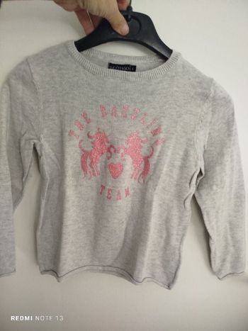 #kytie6ansfille. Pull manches longues taille 6 ans