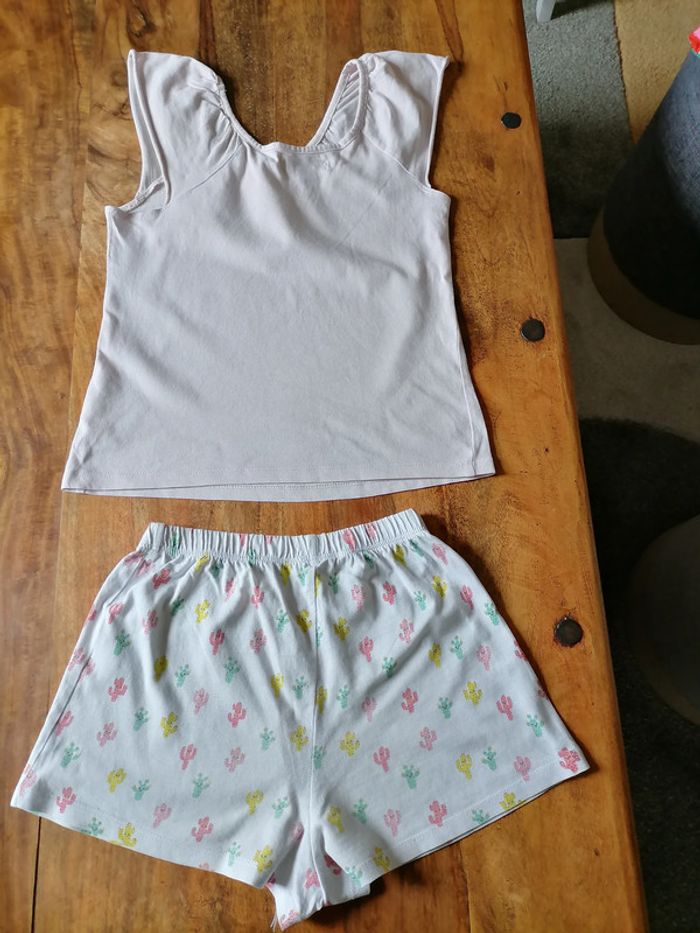 Pyjama 2 pièces été fille - photo numéro 4