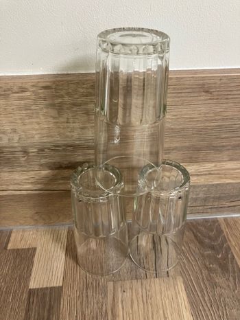 Lot de 3 verres à eau