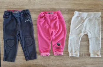 Lot de 3 pantalons fille