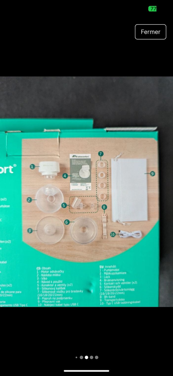 Tire lait bébé confort discreet - photo numéro 7