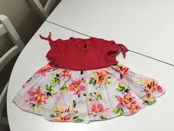 Robe fleurie catimini en 18 mois