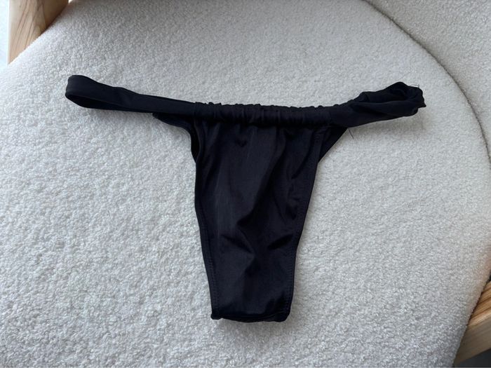 Bas de maillot de bain échancré undiz taille S Noir - photo numéro 2
