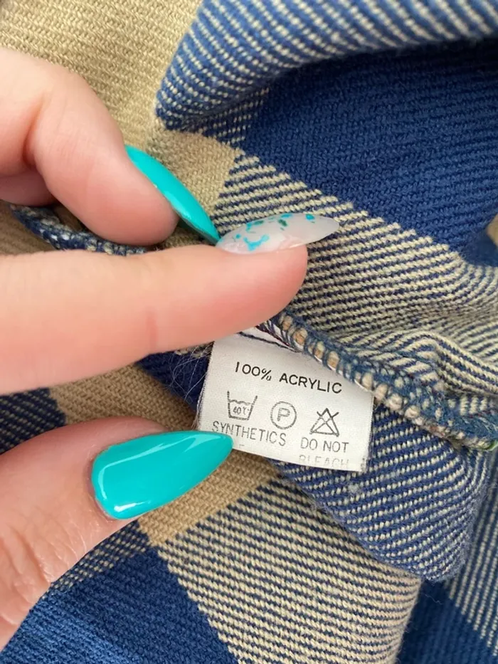 Veste/Chemise à carreaux vintage - photo numéro 10