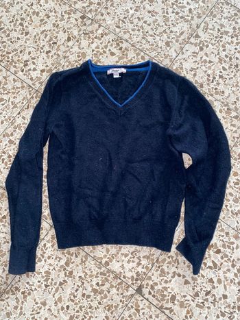 Pull bleu marine Jacadi paris garçon 4 6 ans