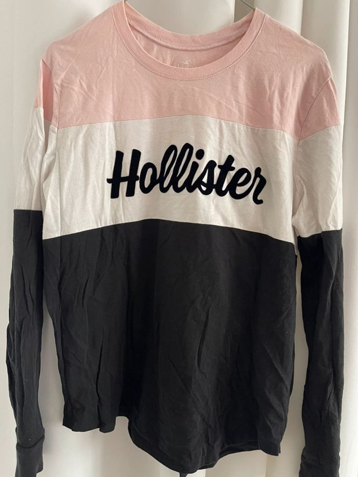 Tee-shirt à manches longues Hollister taille S