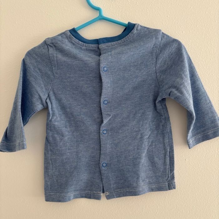👶 Lot 3 mois – 1 t-shirt Obaïbi + 2 sweats Kiabi  – Très bon état - photo numéro 2