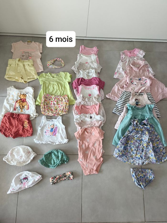 Maxi lot été fille 6 mois
