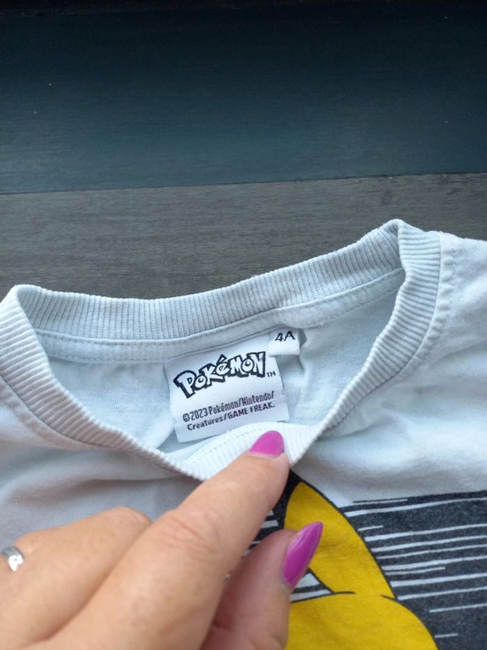 Tee-shirt "pikachu" garçon - photo numéro 2