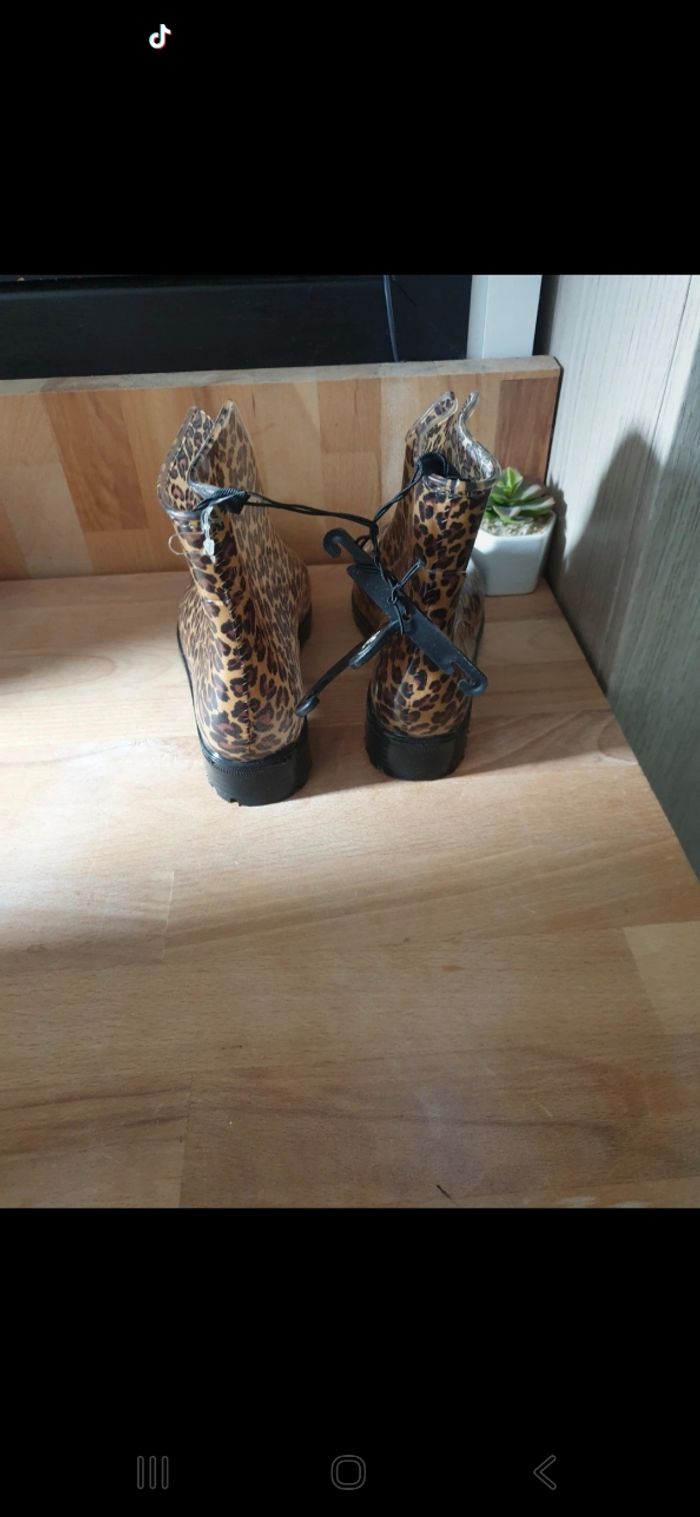 Botte de pluie léopard - photo numéro 3