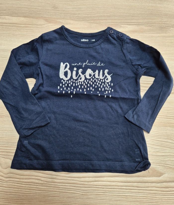 T-shirt "Gemo" 24mois neuf - photo numéro 2